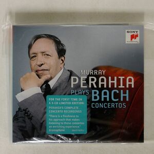 EU 未開封 マレイ・ペライア/PLAYS BACH CONCERTOS/SONY 886977429125 CD