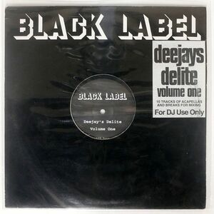 LEEMAN/DEEJAY’S DELITE VOLUME ONE/BLACKLABEL BLACK002 12