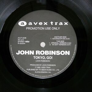 JOHN ROBINSON/TOKYO, GO!/AVEX TRAX AVJT2238 12