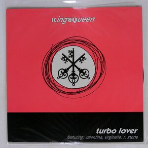 伊 KING & QUEEN/TURBO LOVER/DOUBLE REC. (CONTINI E.M. & R.) DOUB1005 12