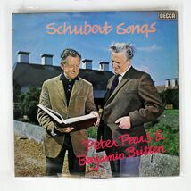 英 PETER PEARS / BRITTEN/SCHUBERT: LIEDER/DECCA SXL6722 12_画像1