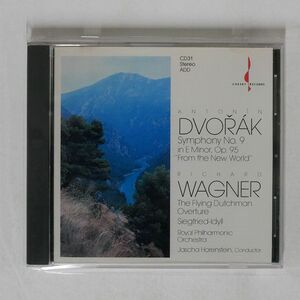 HORENSTEIN/DVORAK,WAGNER: SYMPHONY NO. 9 IN E MINOR, OP. 95 FROM THE NEW WORLD, THE FLYING DUTCHMAN OVERTURE, SIEGFRIED- CD □