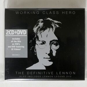 JOHN LENNON/WORKING CLASS HERO - THE DEFINITIVE LENNON/PARLOPHONE 5099924291521 CD+DVD