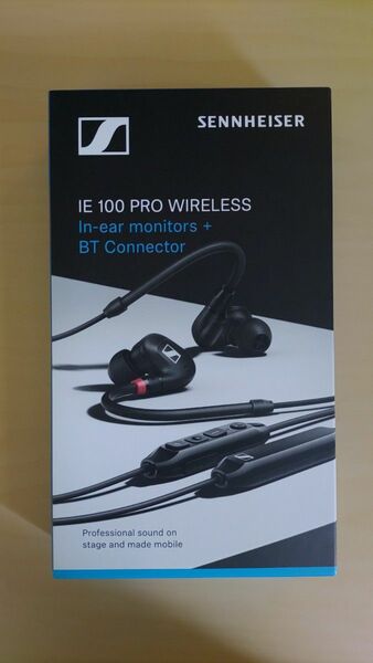 【新品未開封】 Sennheiser ゼンハイザー IE 100 PRO WIRELESS BLACK 【国内正規品】