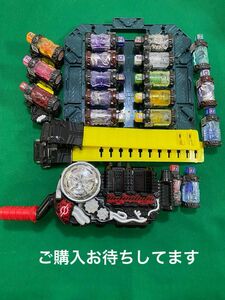 仮面ライダービルド　DXビルドドライバー　パンドラパネル　フルボトル　フルボトルホルダーまとめ売り