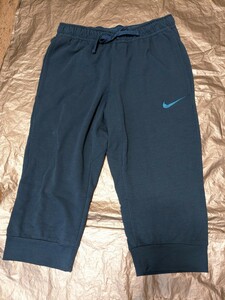 ナイキ ドライフィット　パンツ　NIKE DRY FIT　ジャージ スウェット ジョガー トラックパンツ　水色　ブルー　M　メンズ　レディース