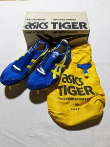 ★80s ASICS TIGER 陸上競技用 スパイクシューズ タイガーパウ 3010 27cm 未使用 稀少