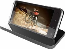 即決・送料込)【HTC純正 充電スタンド】HTC au EVO 3D ISW12HT 用 デスクトップ 充電器付き スタンド_画像1