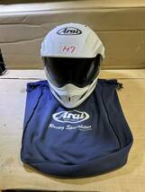 (MH7)Arai アライ フルフェイスヘルメット ツアークロスⅡ オフロード Lサイズ 現状中古品_画像1