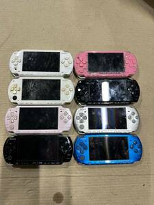 (M)SONY PSP PSP-1000-3000 まとめて8台 ジャンク品