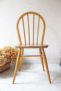 ■店頭価格　￥３８５００■アーコール・フープバックチェア８５■英国　Ercol 古木椅子　スピンドル ヴィンテージ