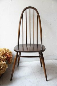 ■店頭価格￥３８５００■アーコール クエーカーチェア８■英国　Ercol ヴィンテージチェア 木製・古木椅子