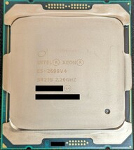 Intel CPU Xeon E5-2699v4 SR2JS 22C/44T 2.20～3.60GHz Cache 55MB DDR4-2400 TDP 145W FCLGA2011-3_画像1