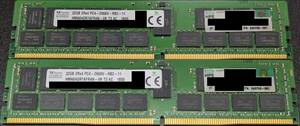 HPE 840758-091 SK hynix PC4-2666V DDR4 21300 32GB 2Rx4 2枚セット 64GB Registered RDIMM ECC HP ProLiant Gen10 純正 Smart Memory