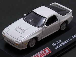 *** Sunday night * loose *MAZDA SAVANNA RX-7 (FC3S)*MAZDA ROTARY HISTORIES COLLECTION*REAL-X*1/72