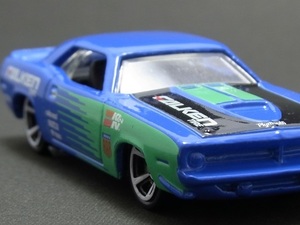 ☆☆日曜夜☆未開封新品☆'70 PLYMOUTH AAR CUDA☆ALL AMERICAN RACERS☆K&N ENGINEERING☆FALKEN TIRE☆WILWOOD☆SPARCO☆TEIN*HOT WHEELS