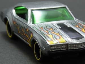 ★★★日曜夜★未開封新品★'68 OLDS 442★50TH ANNIVERSARY ZAMAC FLAMES★HOT WHEELS