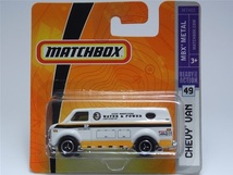 ☆☆日曜夜☆未開封新品☆(1975) CHEVY VAN (旧金型)☆SHORT CARD☆MATCHBOX_画像3