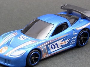 ☆☆日曜夜☆未開封新品☆(CHEVROLET) CORVETTE C6R (第1世代金型)☆HOT WHEELS