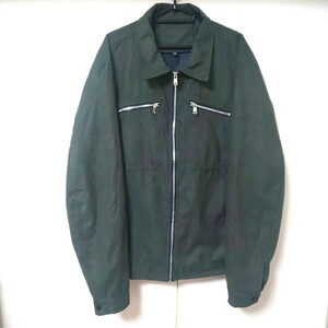 XXL ジャケット 長袖 グリーン トップス 大きいサイズ 3L ビッグサイズ 緑 