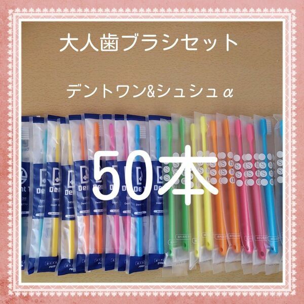 【130】歯科専売　大人歯ブラシ50本
