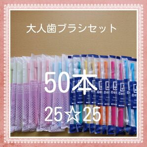 【127】歯科専売　大人歯ブラシ「ふつう50本」