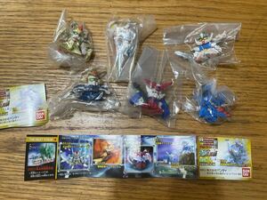 SDガンダム フルカラーカスタム エクストラステージ SDガンダム英雄伝 第二章 全6種