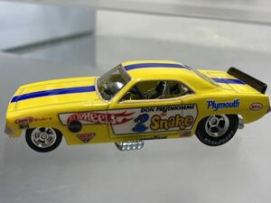 Hot Wheels loose ルース品 ‘72 PLYMOUTH CUDA FC プリムス クーダ SNAKE スネーク