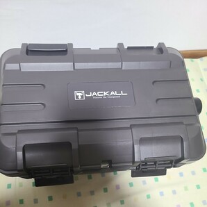 未使用品 ジャッカル タフストレージ 4500 ガンメタ/ブラック JACKALL made in Japan の画像3