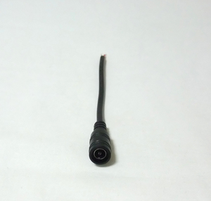 外径5.5mm内径2.1mmDCジャック付きケーブル2本セット（メス端子、新品）