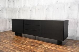 DBC59 BoConceptbo- concept Lugano Luger no sideboard living board W230cm black cabinet Northern Europe Denmark modern 