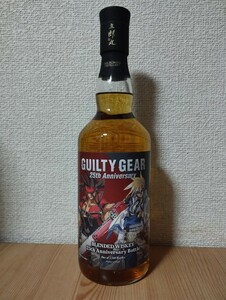 【1円〜 同梱可能】三郎丸蒸溜所 GUILTY GEAR 25th Anniversary ブレンデッドウイスキー 25周年記念ボトル 検索 響 秩父 嘉之助 山崎 白州