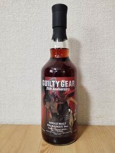 【1円〜 同梱可能】シングルモルト 三郎丸 GUILTY GEAR 25th Anniversary 25周年記念ボトル ソルバッドガイ 検索 響 余市 秩父 山崎 白州