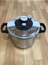 T-fal ティファール家庭用圧力鍋 DIFFUSAL 6L両手鍋 調理器具　中古品_画像1