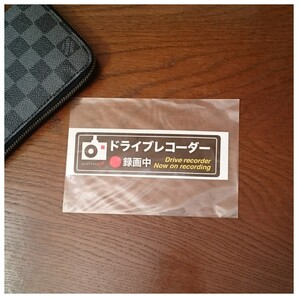 QUATTORO eye ドライブレコーダー ステッカー クアトロ アイ 録画中 ドラレコ シール REC ステッカー 1枚 OTOGINO