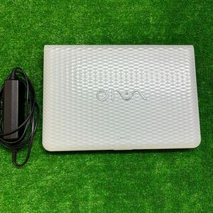 SONY ソニー ノート PCG-61A11N Windows7 home Intel(R) Celeron(R) CPU B810 @ 1.60GHz RAM4.00GB VAIO ノートパソコン PC ホワイト