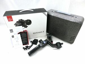 1000円スタート カメラ用アクセサリー MOZA AirCross2 カメラスタビライザ ジンバル 通電のみ確認済 充電ケーブル欠品 2 TT8012