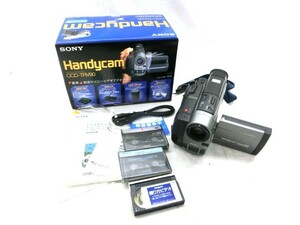 1000円スタート ビデオカメラ SONY ソニー CCD-TRV90 VideoHi8 8ミリビデオカメラ Handycam ハンディカム 通電未確認 1 TT4019