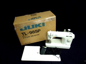 1000円スタート ミシン JUKI SPUR98special Model TL-98SP ジューキ ハンドクラフト 手工芸 通電確認済み 箱付 1 ミシン⑱1006