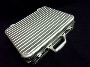 1000円スタート アタッシュケース RIMOWA リモワ ビジネスバッグ 書類カバン ダイヤルロック付 サイズ約W45cm 1 TT1012