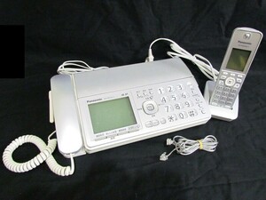 1000円スタート 電話機 親機 子機 セット Panasonic パナソニック KX-PZ310-S/KX-FKD556-S ファックス FAX電話 通電確認済 12 T9021