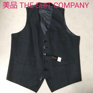 美品 THE SUIT COMPANY ザ・スーツカンパニー ベスト ジレ スーツカンパニー