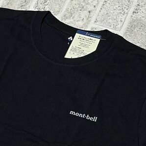 新品 montbell モンベル ペアスキンコットン Tシャツ Lサイズ ブラック 男女兼用 ロンT メンズ レディース ユニセックス アウトドア 8468の画像5