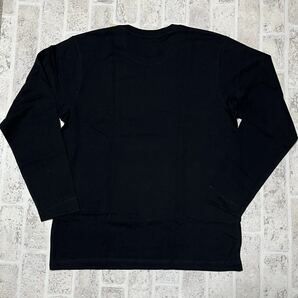 新品 montbell モンベル ペアスキンコットン Tシャツ Lサイズ ブラック 男女兼用 ロンT メンズ レディース ユニセックス アウトドア 8468の画像6