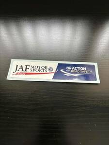 ★新品未使用　非売品　2024★JAF　ステッカー　シール　モータースポーツ　スポーツライセンス