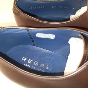 ☆REGAL 21VR ブラウン 25.0 新品未使用 日本製 革靴 リーガル メンズ ビジネスシューズ 参考定価28,600円の画像7