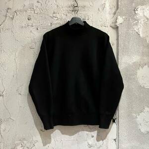 美品 ADDICT CLOTHES ACV-SW03 FLEECE LINED MOC-NECK SWEATSHIRTS アディクトクローズ モックネックスウェット サイズ42 併4082