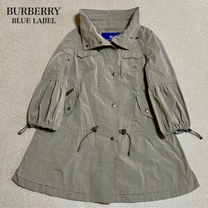 BURBERRY BLUE LABEL バーバリー ブルーレーベル ロング コート