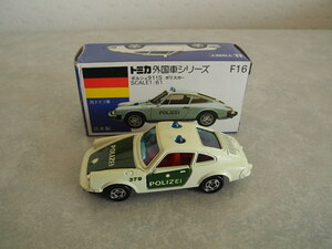 トミカ F16 ポルシェ911S ポリスカー