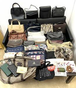 A#3747 HANAE MORI NINA RICH mila schon FURLA Vivienne WestWood バッグ各種 財布 キーケース レディース 24点おまとめ 現状品